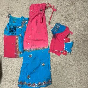 Indian choli38 size for women. Blouse is not good If you can add your own blouse